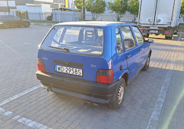 samochody osobowe Fiat Uno cena 1000 przebieg: 91834, rok produkcji 2000 z Warszawa